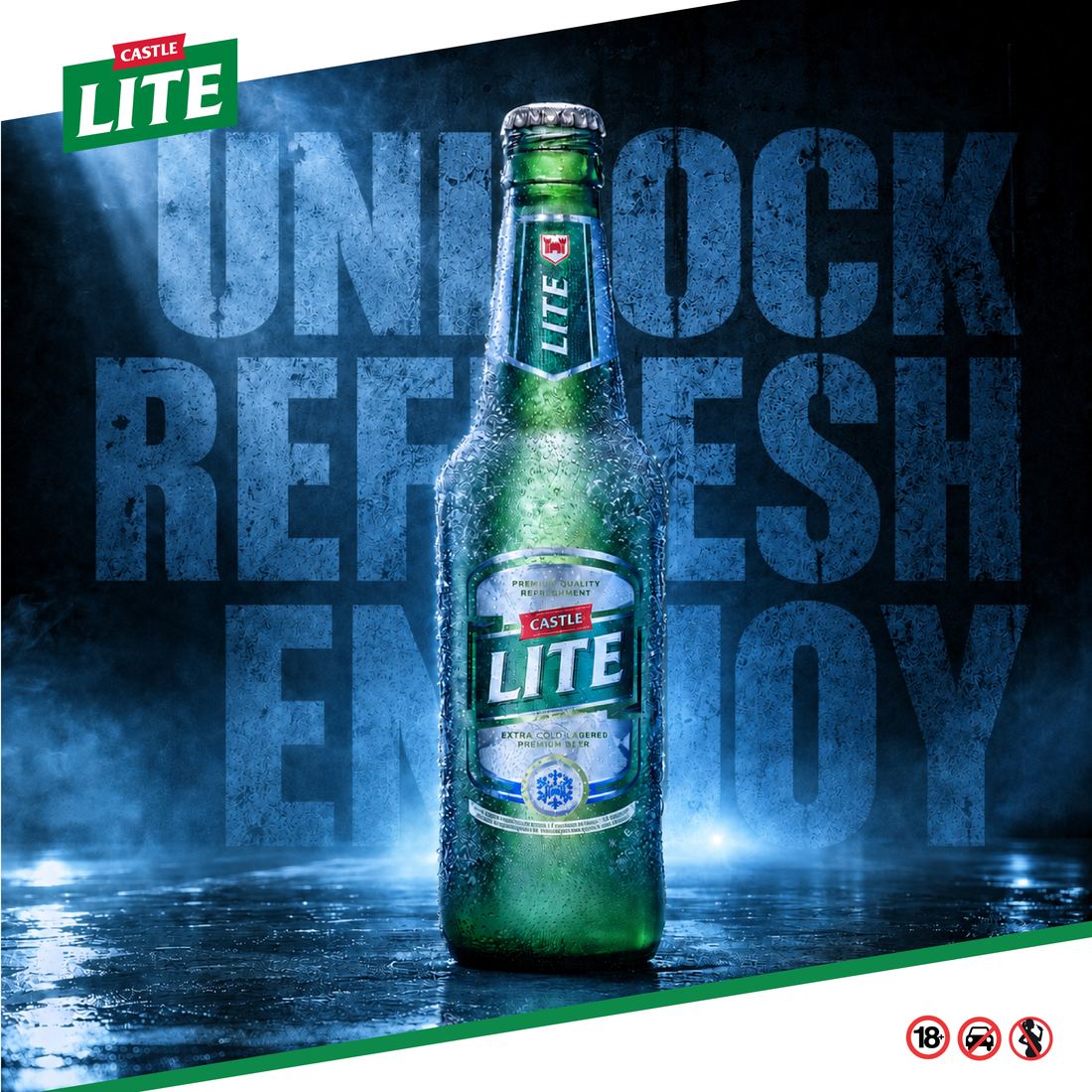 Castle Lite — Unlock Refresh Enjoy key visual