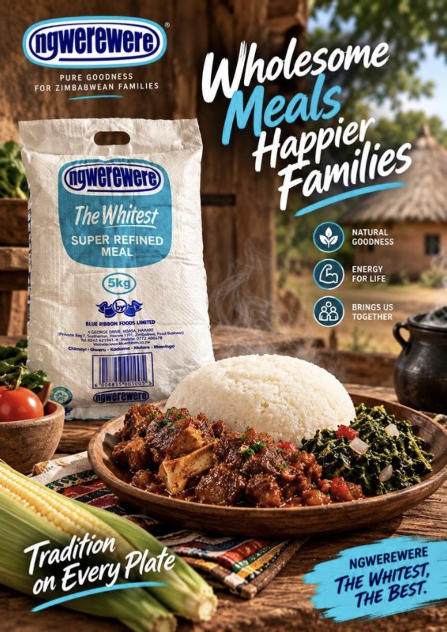 Ngwerewere pack beside a full plate, tradition on every plate
